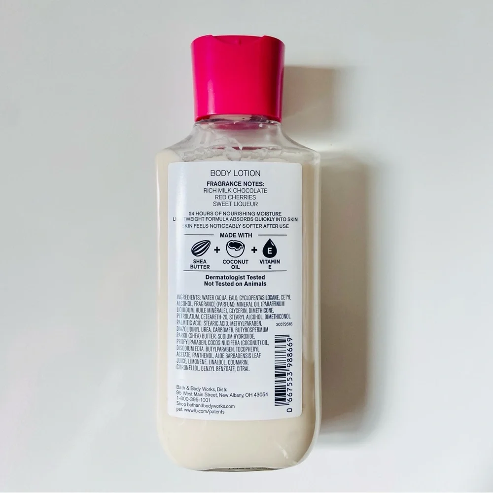 Bath & Body Works Chocolate Covered Cherry Shower Gel & Lotion - Picture 4 of 5
